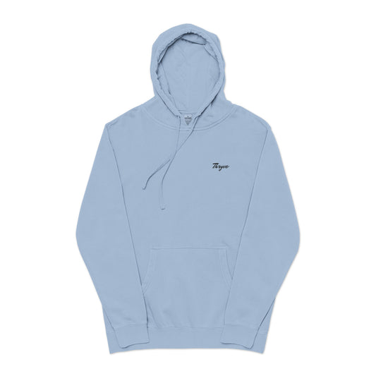 Pigment-Dyed Hoodie for Everyday Wear