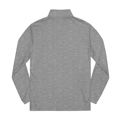Athletic Quarter-Zip Pullover - Stylish Sports Layer, Perfect for Outdoor Activities, Gym Wear, Casual Fashion, Embroidered Design